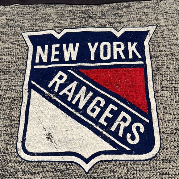 Red Jacket Co. New York Rangers Hockey Sweatshirt, Blue & Red. Med - Picture 2 of 5